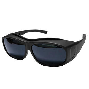 Gafas de seguridad para láser Tc Yj 2906, gafas protectoras con montura negra de 590-690nm para dispositivos de belleza, protección contra la radiación de luz - Product Image 1