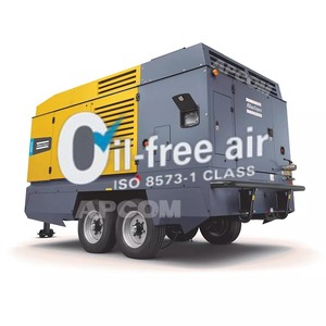 Compresor de Aire Diésel Sin Aceite AtlasCopco PTS1600 XAVS1800 XRS1500 - Product Image 3