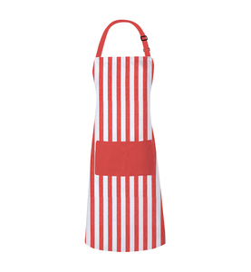 Fashionable Cotton Apron Custom Color Dyed Stripe Checked Yarn Dyed Kitchen Soft Durable Kitchen Cooking Apron For Hotel Bakery - Product Image 4