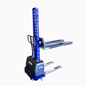 Portable Self-Loading Stacker SES-500/350. Portable Self Loading Pallet Stacker-SAFERLIFTS - Product Image 5
