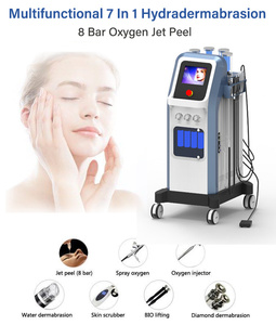 Mặt oxy nhà sản xuất 7 trong 1 trẻ hóa da Microdermabrasion toàn năng oxy máy bay phản lực Peel máy đẹp cho cá nhân chăm sóc sắc đẹp - Product Image 3