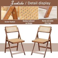 Cour de jardin de chaise pliante en bois massif robuste classique | Chaise de fête de style Wimbledon antique pour mobilier d'extérieur OEM ODM