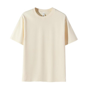 Camiseta Personalizada de Manga Corta, Color Sólido, Algodón, Ropa Informal para Eventos y Promociones - Product Image 1