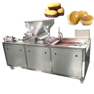 Endüstriyel Cupcake çörek macun krema dolum makinası kek yapma makinesi