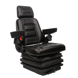 Vente en gros KLseating 1 an de garantie Suspension réglable Sièges de tracteur en PVC 150mm avant/arrière 27.5 Machines agricoles - Product Image 5