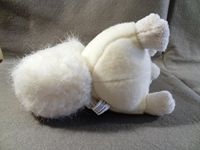 Petit animal en peluche écureuil blanc, design mignon, vente en gros, pas cher