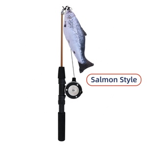 Vara de Pesca Telescópica Moderna e Ecológica para Animais de Estimação, com Ponta de Pelúcia e Metal, Ajustável para Atividades Aquáticas - Atacado - Product Image 4