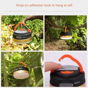Outdoor LED Camping Lantern Mini Portable USB <b>Rechargeable</b> <b>Flashlight</b> IP67 Rated Dimmable CE Certified - Product Image 6