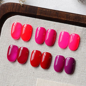 AILANUO Esmalte de Uñas en Gel UV de Alta Resistencia y Calidad Funcional, Serie Fruta del Dragón de 5 Colores, Base de Esmalte de Uñas, No Tóxico, Vegano y Ecológico - Product Image 2