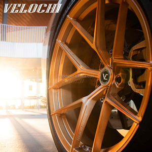 Rines de Carreras Velochi Personalizados, Cóncavos Profundos, Forjados, Pulidos y Cepillados, 5x120 5x112 5x114.3, 18 19 <span class=keywords><strong>20</strong></span> 21 22 Pulgadas - Product Image 3