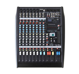 Console de mixage audio compacte professionnelle FX-102 avec système anti-retour et alimentation fantôme 48V pour événements polyvalents – Nouveauté - Product Image 1
