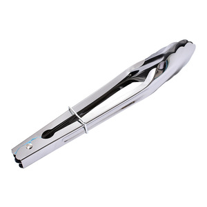 Pinzas para Alimentos de Acero Inoxidable de 22 cm de Largo, Duraderas y Multiusos, para Asar, Hornear y Servir Filetes - Product Image 4