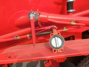 Válvulas de mariposa resistentes a la fricción DN125 para camiones cisterna de cemento baratos de China