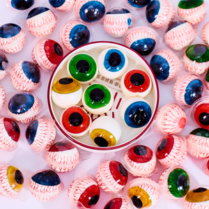 Halal Certified Customizable Bursting <strong>Eyeball</strong> <strong>Gummies</strong> Bulk <strong>Sour</strong> Soft Candy Factory Direct Supply Big 5D <strong>EyeBall</strong> OEM - Product Image 1