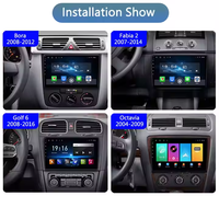 Voiture Gps Navigation 7 9 10 pouces 2din écran tactile Android autoradio multimédia lecteur vidéo autoradio