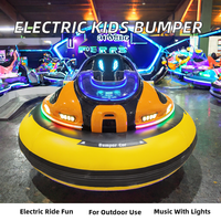 Voiture tamponneuse gonflable LED avec télécommande : 360 °   Soinseignement sportif ludique pour enfants et adultes dans les salles de sport
