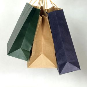 Bolsa de Papel Kraft Pequeña Personalizada KM, 100% Reciclada, para Comida de Restaurante, Entrega a Domicilio, Bolsa de Papel para Llevar - Product Image 4