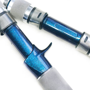 <span class=keywords><strong>Canne</strong></span> à pêche en carbone massif Alpha 1,68 m/1,8 m/1,98 m, 1,5 sections, avec poignée en EVA, pour jigging à la traîne en mer - Product Image 3