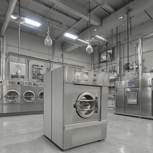 Hot Selling 60KG Professional Front Load Laundry Washing Machine Dryer for Industrial Hotel Hospital Factory Use Hot Selling 60K - Product Image 1