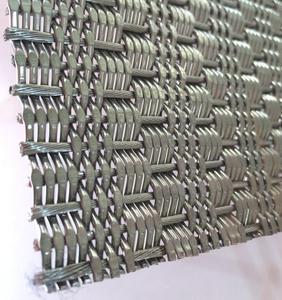 Maille décorative architecturale flexible en acier inoxydable de qualité supérieure - Revêtement mural et de plafond pour ascenseurs intérieurs de luxe modernes - Product Image 3