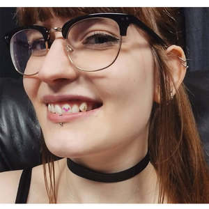 Gemmes de dent 12 Pcs Gemmes de dent d'opale Kit de gemme de dent avec Moon Bat Étoile à cinq branches Alien. - Product Image 2