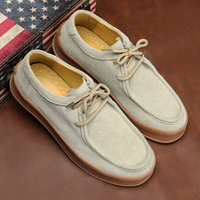Chaussures d'affaires de haute qualité en cuir de vachette de première qualité, mocassins pour hommes avec semelle en caoutchouc, chaussures habillées