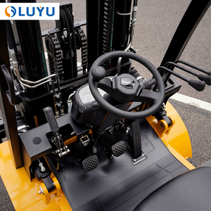 Truk <span class=keywords><strong>Forklift</strong></span> Diesel Off Road LUYU Factory CPCD30/CPC30 3 Ton dengan Mesin EPA, Tinggi Angkat 7000mm - Product Image 4