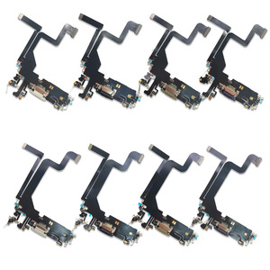 Pièces de rechange en gros : Connecteur de charge flexible pour <span class=keywords><strong>iPhone</strong></span> <span class=keywords><strong>11</strong></span> 12 13 14 15 16 <span class=keywords><strong>Pro</strong></span> Max, Caméra arrière, Haut-parleur, Bouton d'alimentation et de volume flexible - Product Image 4