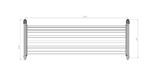 Tùy chỉnh MBR Cassette rỗng sợi màng phẳng tấm màng Bảng điều chỉnh 304 SUS Skid hàng đầu sản xuất chuyên nghiệp - Product Image 3