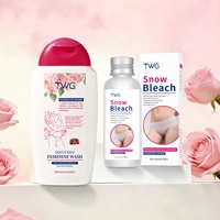 Crème éclaircissante pour le visage et le corps TWG Private Label, hydratante, parfumée, douce, pour le lavage quotidien féminin, éliminateur de taches brunes, ensemble de soins corporels