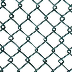 पीवीसी लेपित श्रृंखला कड़ी डायमंड वायर मेष बाड़ के लिए टेनिस कोर्ट बाड़ की बिक्री - Product Image 5