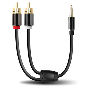 <span class=keywords><strong>สาย</strong></span>แยกเสียง 35 มม. เป็น Dual RCA พร้อมปลอกหุ้ม PVC และตัวนำทองแดงปราศจากออกซิเจน มีสินค้าในสต็อก - Product Image 5