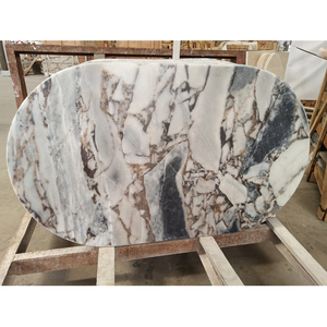 UnionStone Dining Room Living Room Furniture Natural Stone <b>Marble</b> Galaxy Blue <b>Marble</b> Dining Table <b>Marble</b> Table <b>Top</b> - Product Image 1