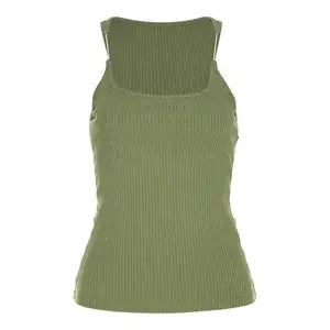 DLS vêtements pour femmes 2023 été nouvelle mode bretelles sexy fille chaude slim-fit gilet sans manches