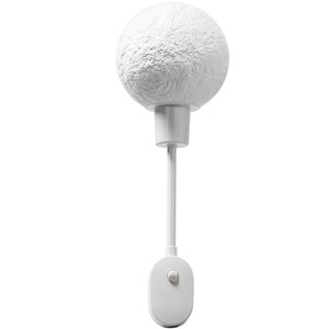 International Electrician Human Body Sensor Night Light Led Warm <b>White</b> Globe Shape Plug In <b>Bedside</b> Lamp For Bedroom - Product Image 5