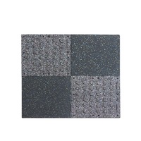 Tapis de sol en caoutchouc pour la salle de sport, tapis de sol en caoutchouc insonorisé pour l'haltérophilie, plancher de protection spécial pour la zone de force