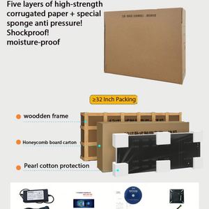 Affichage publicitaire mural plat de 21.5 pouces Porte d'ascenseur intérieure IP65 Texte SDK Garantie 1 an - Product Image 6