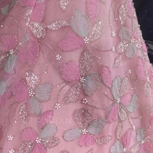 Lsany245 Vestido de Noche de Maternidad Moderno y Elegante, Estilo Princesa, Rosa Dulce, con Apliques 3D, de Lujo, con Cola de Capilla, ¡Gran Venta! - Product Image 5