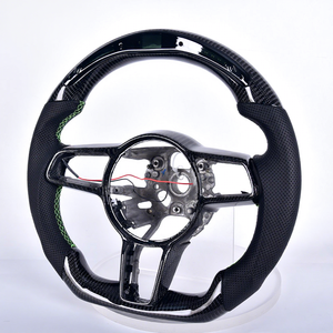 Volant en fibre de carbone pour <span class=keywords><strong>Porsche</strong></span> <span class=keywords><strong>911</strong></span> Cayenne 718 918 Cayman Macan Panamera Taycan - Product Image 1