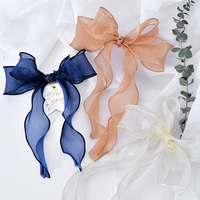 Ribest Fantasy-Cinta de Organza ondulada para envolver regalos, roseta de flores, 10 yardas por rollo