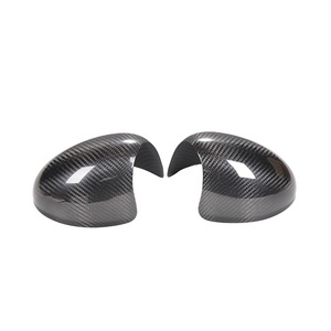 Coque de rétroviseur latéral en fibre de carbone, type à ajouter, pour <span class=keywords><strong>Mini</strong></span> <span class=keywords><strong>Cooper</strong></span> R56 2011-2015 - Product Image 1