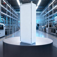 Boîtier de distribution électrique extérieur étanche en acier inoxydable avec serrure à clé