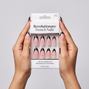 Lot de 30 <span class=keywords><strong>faux</strong></span> <span class=keywords><strong>ongles</strong></span> noirs courts <span class=keywords><strong>en</strong></span> amande à presser, avec emballage personnalisé, réutilisables, pour petites entreprises - Product Image 1