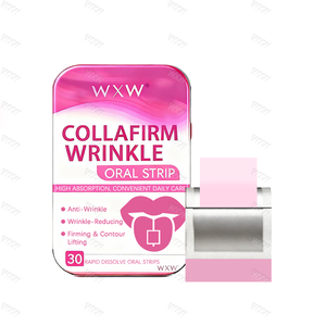 Tiras Orales Antiarrugas OEM ODM con Remolacha y Vitaminas, Fórmula Collafirm para una Piel Más Firme - Product Image 1