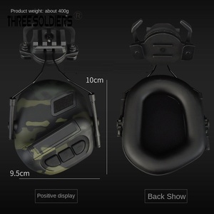 Auriculares de Caza Plegables con Cancelación Activa de Ruido, Micrófono Dinámico ABS, Intrínsecamente Seguros, Hechos en China, Novedad 2025, Venta al por Mayor - Product Image 3