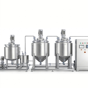 Fruchtpulver-Mischanlage 1-2T/<span class=keywords><strong>H</strong></span> Getränkemischsystem mit Zucker-Auflösungstank 300L Doppelfilter SUS304 Edelstahl - Product Image 2