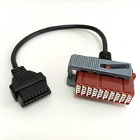 Cable de Transferencia de Datos OBD II de 30 Pines con Núcleo de Cobre para Instrumentos de Diagnóstico Automotriz con Longitud Personalizable