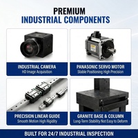 Machine de mesure CNC à vision industrielle entièrement automatique de haute qualité pour granit, système de mesure de taille par image vidéo, garantie 1 an