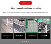 Pince à anneaux pneumatique de qualité industrielle pour la fixation de grillages de cages à poulets et lapins, type C, pistolet à clous pneumatique