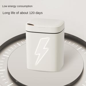 Grande poubelle intelligente auto-scellante USB C Capacité de charge Auto-scellage Poubelle de cuisine sans contact Poubelle pour animaux de compagnie OLED <span class=keywords><strong>Android</strong></span> - Product Image 3